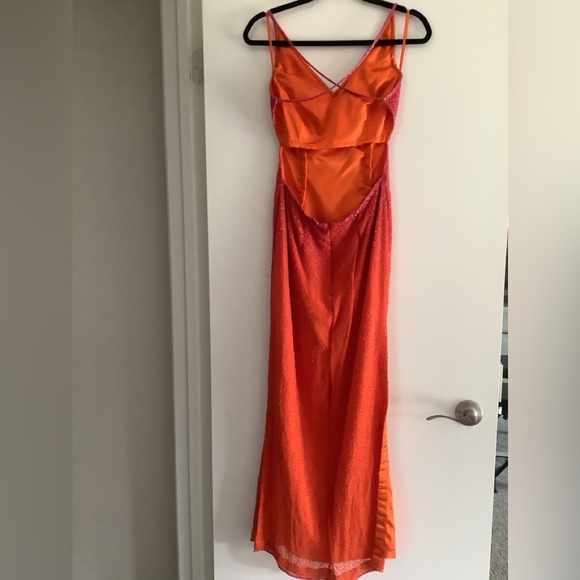 Scala Beaded Sequin Gown - Picture 2 of 15